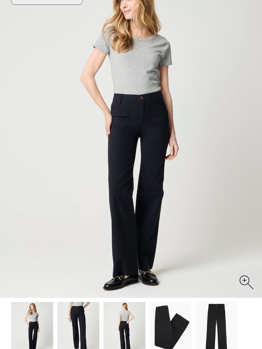 J.Crew Factory Lizzie Wide-Leg Pant